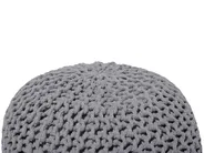 Pouffe CONRAD Cotton Grey_813922