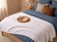 Kuscheldecke BJAS 150 x 200 cm Weiß_842923