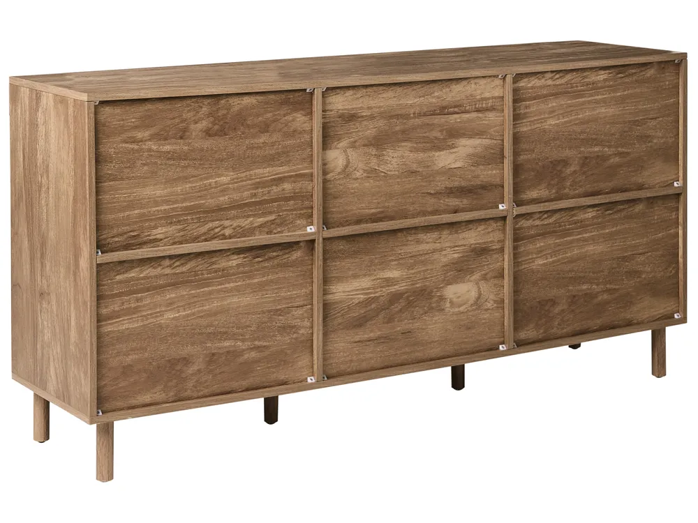 3 Door Sideboard RONGE Light Brown_1042712