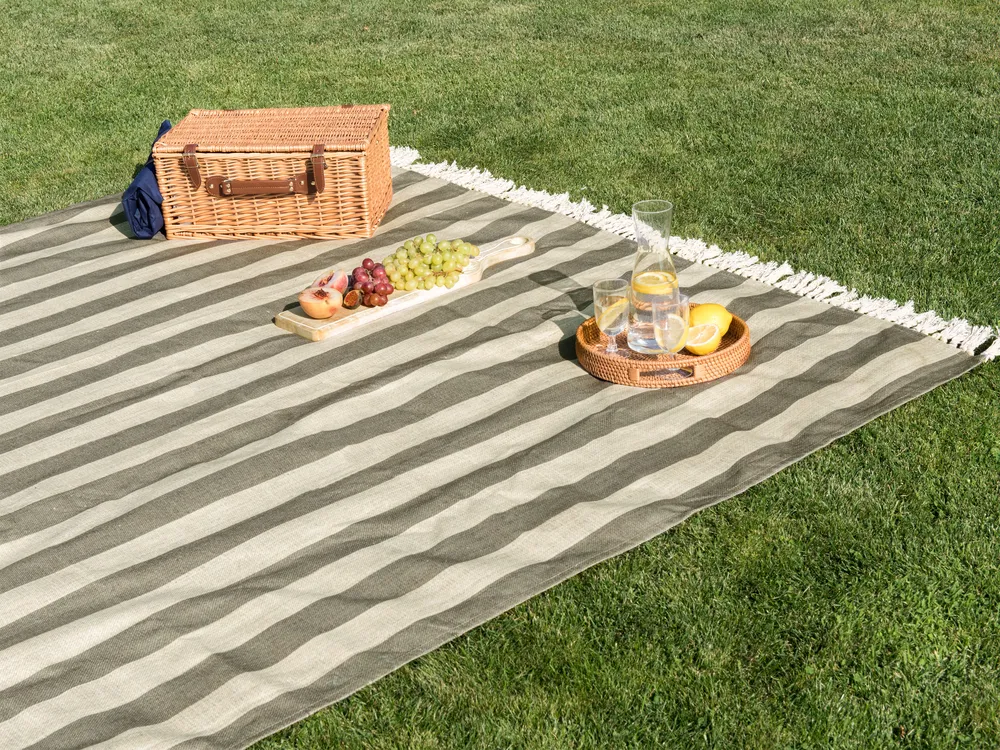 Piknik deka MOUZA 200 x 200 cm bež_945004
