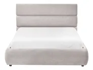 Bett mit Stauraum BONIFACIO Kunstleinen Grau 140 x 200 cm_993978