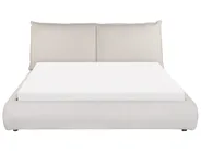 Wasserbett Cord VINAY 160 x 200 cm Hellbeige_880996