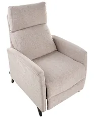 Recliner Chair SELVIK with Footrest Fabric Beige_956161