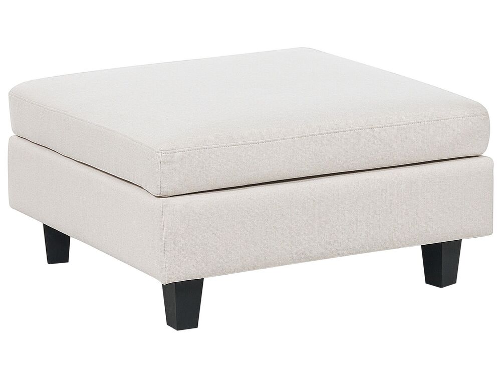 Ottoman UNSTAD Tissu Beige clair