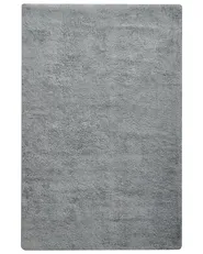Badematte GOELA Grau 60 x 90 cm Baumwolle_1025869