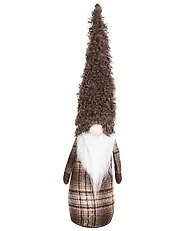 Weihnachtsdekoration 3er Set NAKKILA 51/55/66 cm Zwerg Braun_1174256