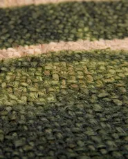 Rug INCIK Beige ø 140 cm Jute_757812