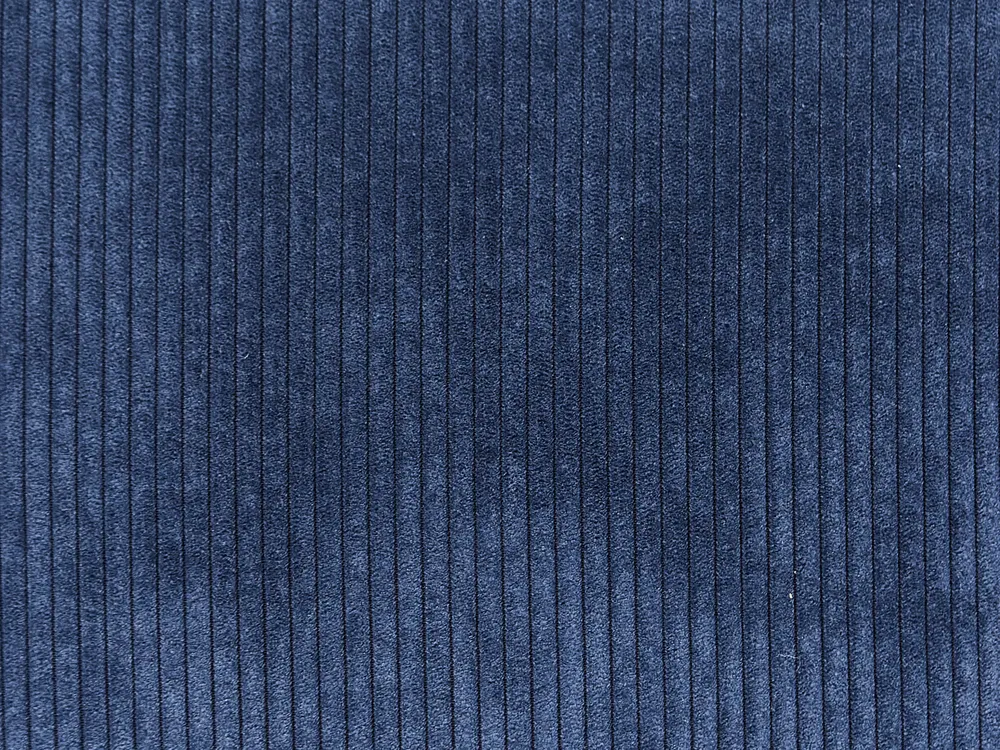 Ecksofa 4-Sitzer LUNNER Cord Dunkelblau linksseitig_961074