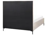 Posteljni komplet SEZANNE Samet Sivo-bež 140 x 200 cm_892604