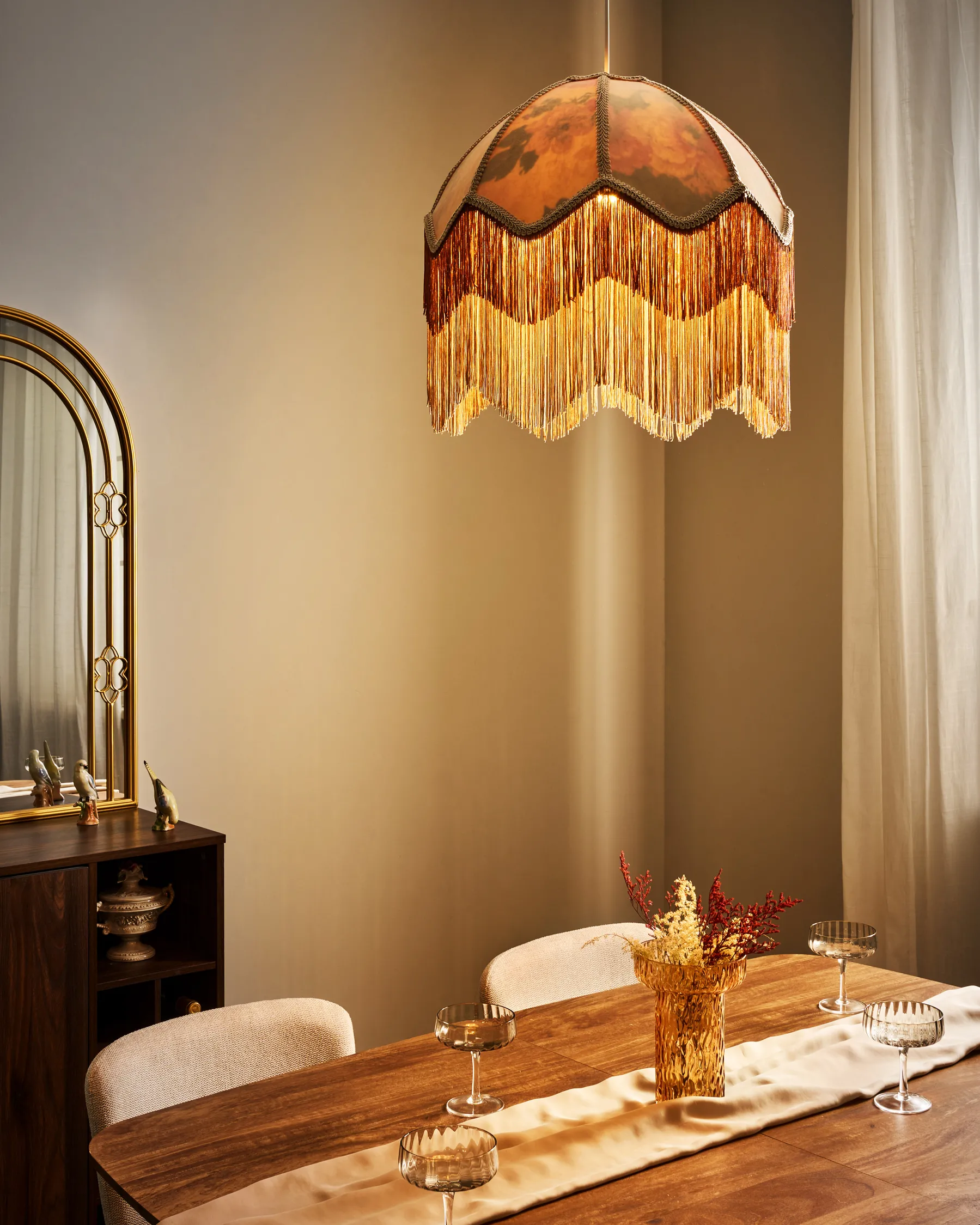 Pendant Lamp MILAGRO Beige_1027640