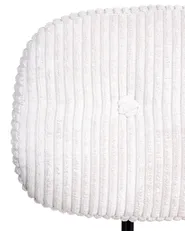 Desk Chair ALGERITA Corduroy Off-White_1083594