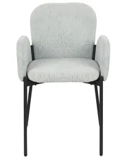 Set of 2 Dining Chairs ALBEE Mint Green_908199