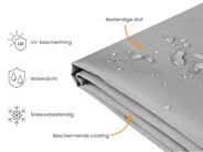 Regenhoes CHUVA 69 cm 53 cm 157 cm Grijs_929845