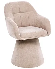 Eetkamerstoel LIVONIA Chenille Lichtbeige_1118617