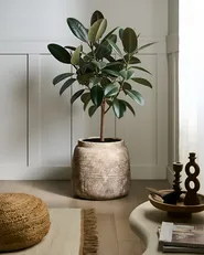 Blumenkübel ARGOSTOLI 44 cm Beige_1032336