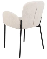 Set of 2 Dining Chairs ALBEE Beige_908162