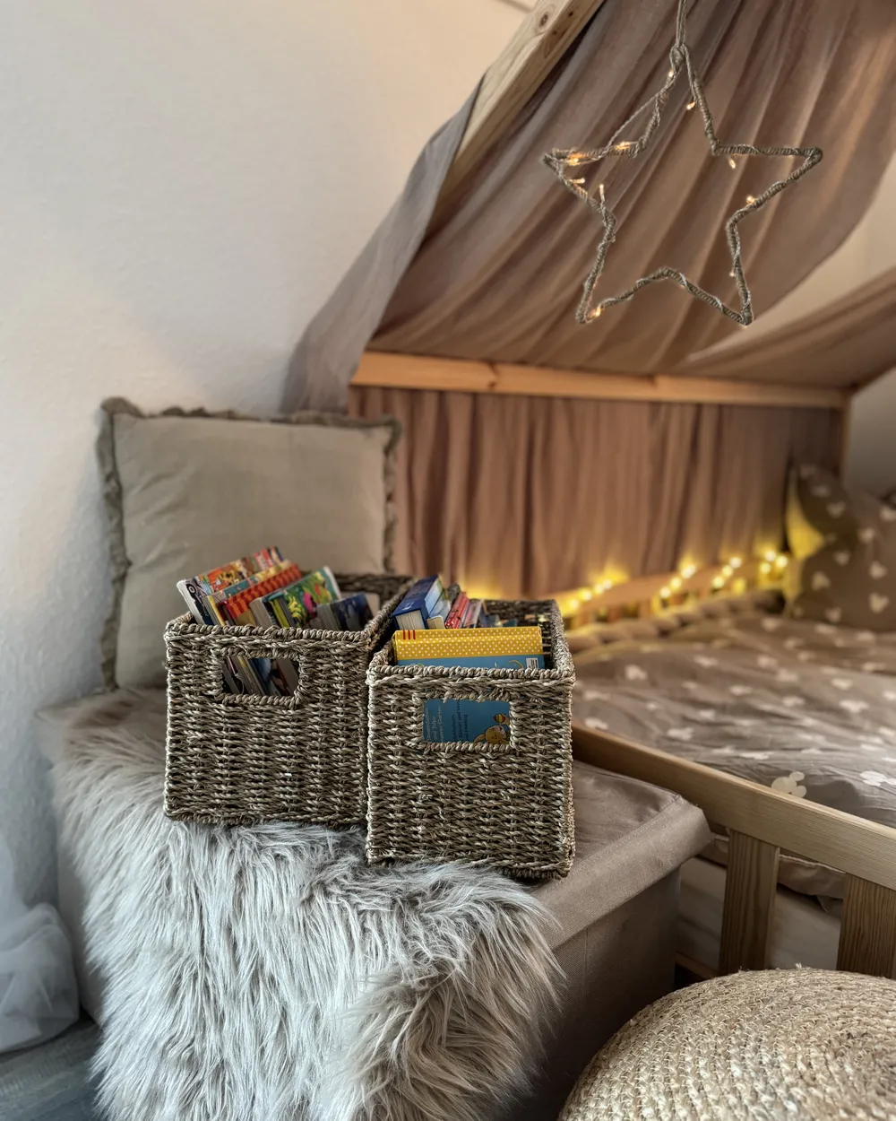 Aufbewahrungskorb 2er Set DONGHA Seegras Naturfarben_951503