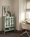 Sideboard mit 2 Türen SOLETTA Metall Mintgrün