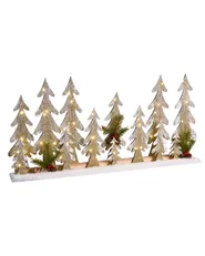 Christmas Decoration LED ORIVESI 30 cm Christmas Tree Light Brown_1028268