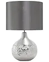 Tischlampe YAKIMA Porzellan Grau