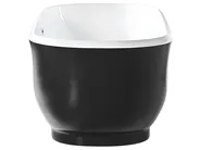 Freistehende Badewanne TESORO 170 x 77 cm Schwarz_779091