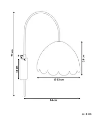 Wall Lamp VALUKKAI Rattan Natural_1002969