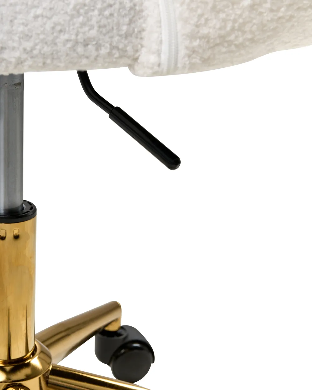 Desk Chair KATONAH Boucle Off-White - Beliani.be