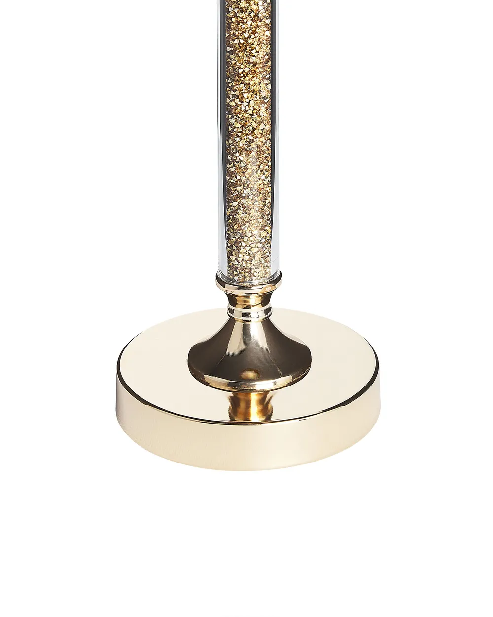 Kerzenständer ABBEVILLE 48 cm Glas Gold_788814