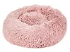Pet Bed KULU Faux Fur Pink