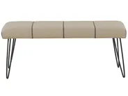 Polsterbank BETIN Kunstleder Sandbeige_789067