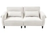 Sofa 3 Seater WETLAN Fabric Off-White_1011950