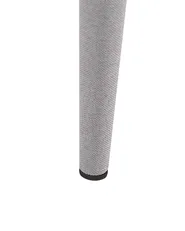 Set of 2 Dining Chairs CAMINO Fabric Light Grey_812623