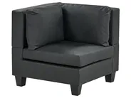 Eckmodul UNSTAD Kunstleder Schwarz_936619