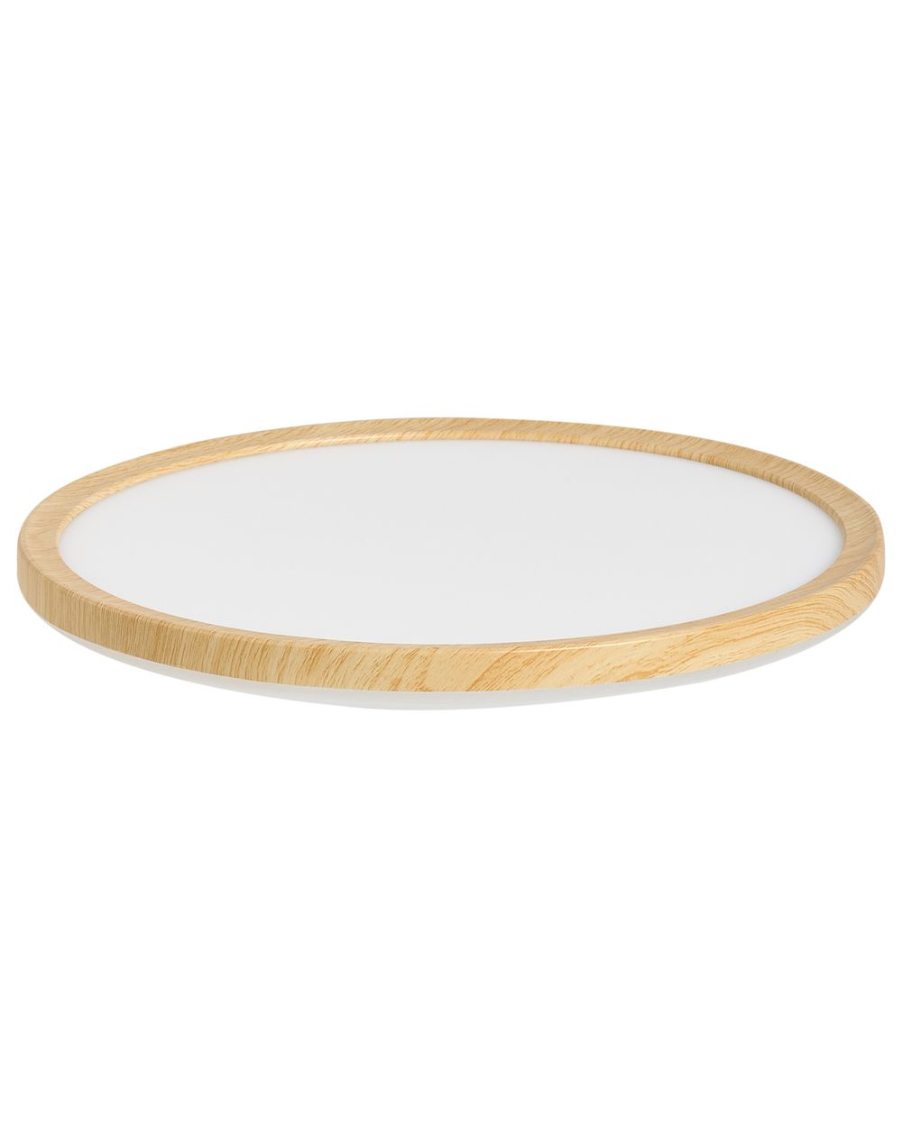 LED Ceiling Lamp VELORA with Remote with Dimmer Light Brown