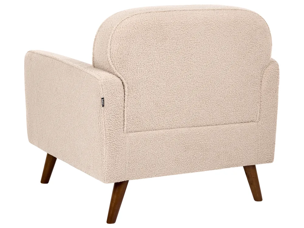 Living Room Set 4 Seater ETTRUM Boucle Beige_1113421