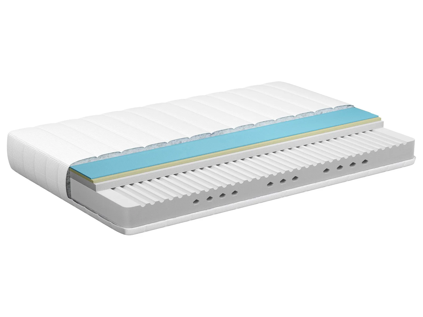 Gel-Memory-Schaummatratze COOL FLEX 7 PRO H3/4 Fest 160 x 200 cm_913831