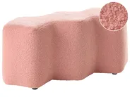 Polsterbank LITTLETON Bouclé Rosa_1082304