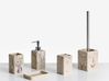 5-delige badkameraccessoireset VILCANOTA Beige marmer