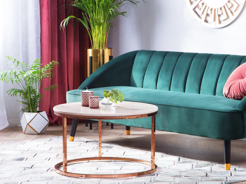 Couchtisch CORAL Roségold