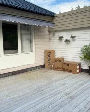 Gartentisch MESSINA 100 cm 52 cm Schwarz_1005442