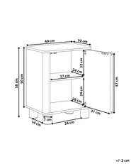 Nachttisch TOMINGLEY Beige_1134989