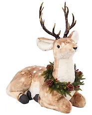 Christmas Decoration HAILUOTO 67 cm Reindeer Brown_1172536