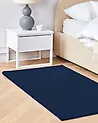 Teppich GESI Marineblau 80 x 150 cm Viskose