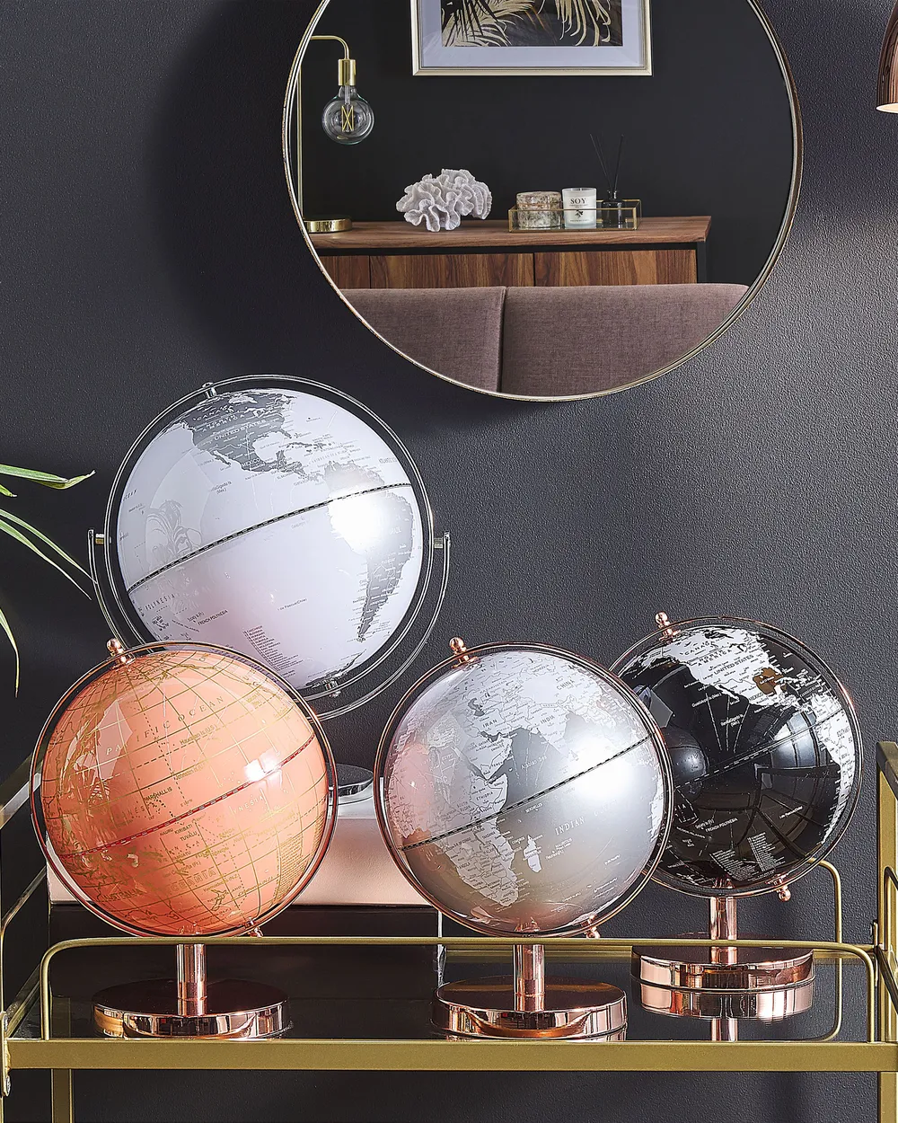 Globe DRAKE 33 cm Silver_784346