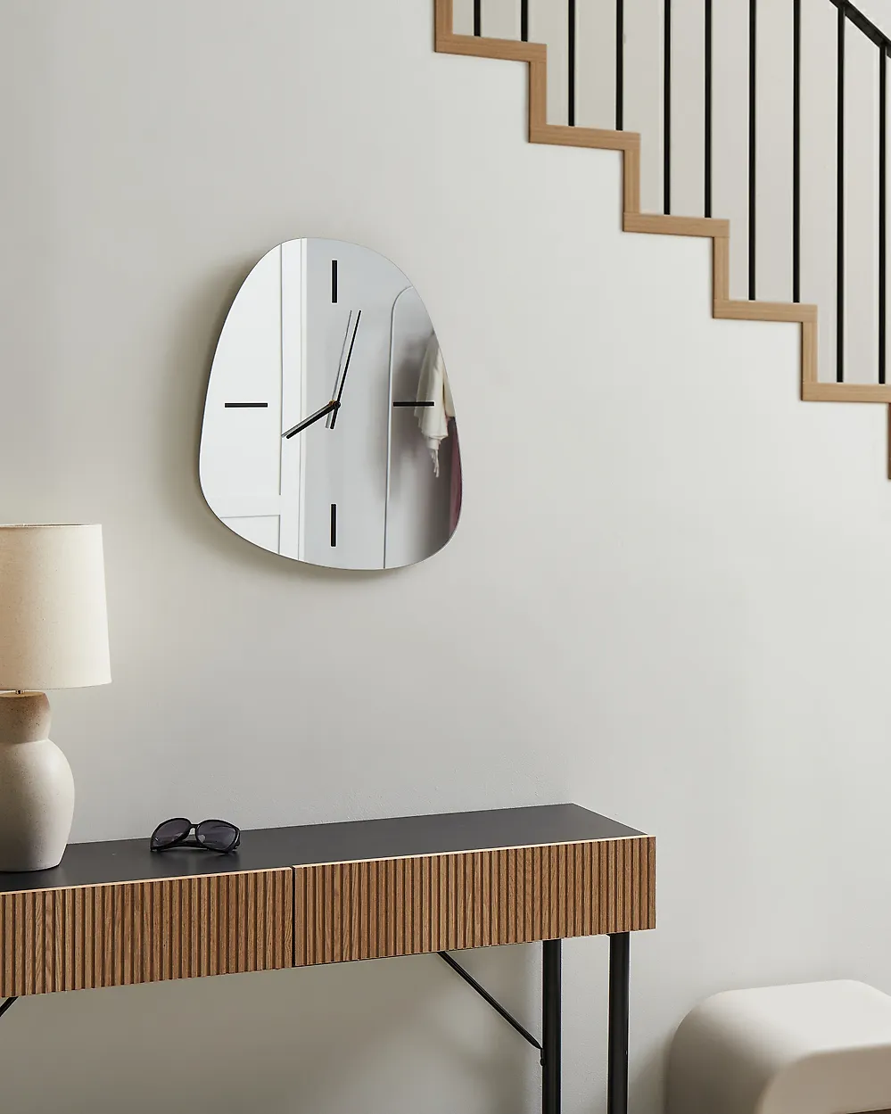 Wall Clock ALMANSA Silver_1173729