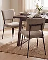 Esszimmerstuhl 2er Set STURGIS Cord Taupe