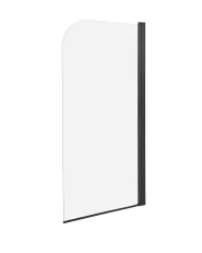 Badewannenaufsatz LAPAN 140 x 80 cm Schwarz_944146