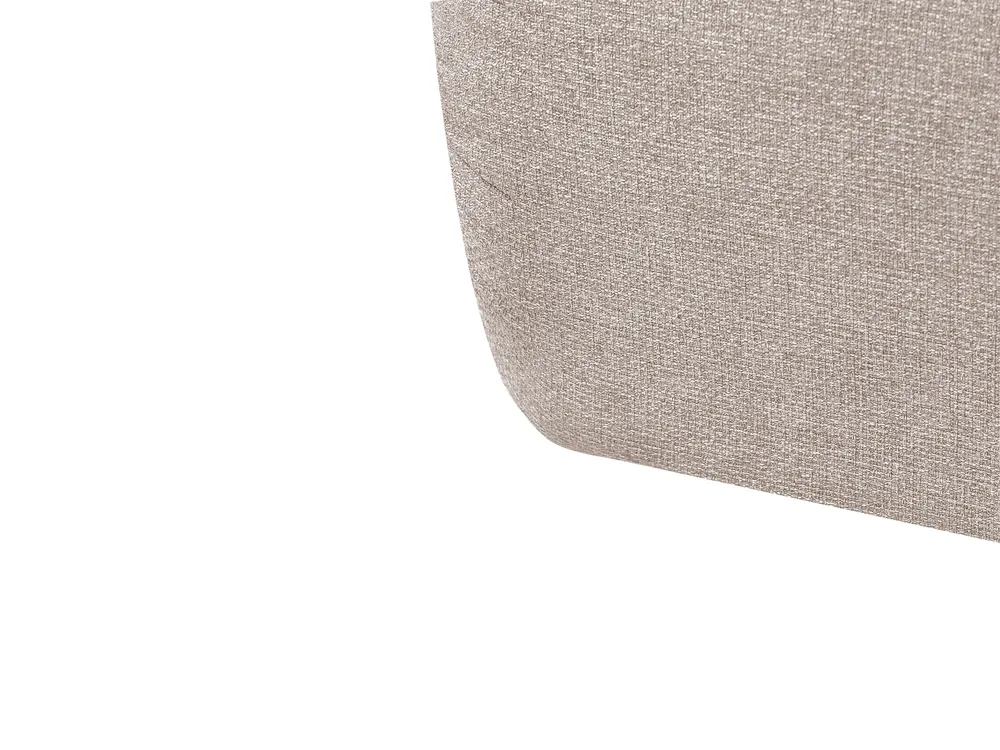 Schlafsofa 2-Sitzer ROROS Kunstleinen Beige_1038915