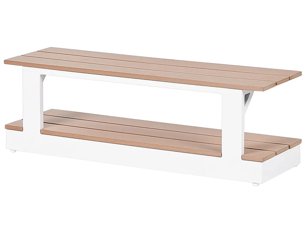 Garten Ecksofa mit Tisch 5-Sitzer MISSANELLO Beige_910491