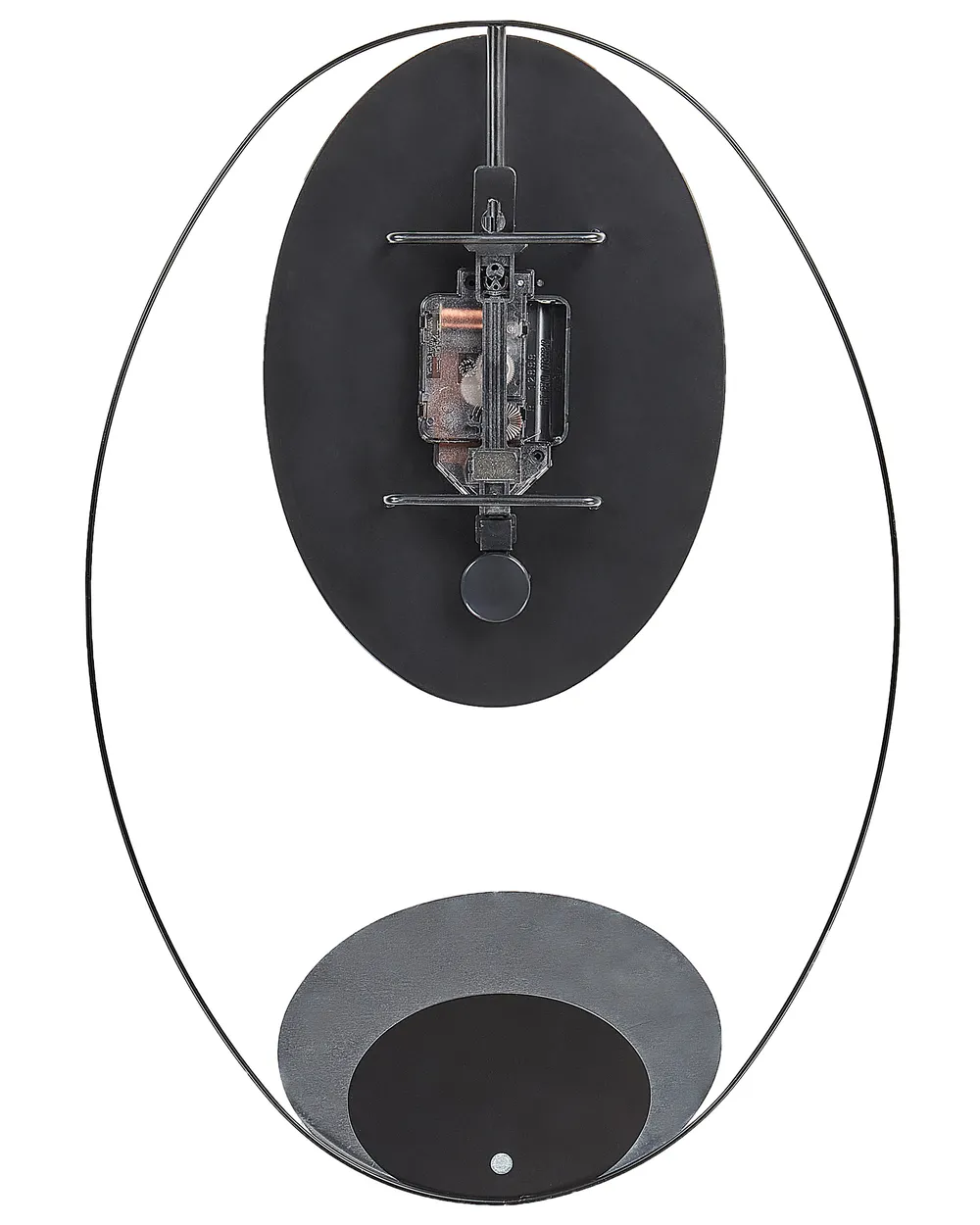 Wanduhr MANIGOD 32 cm Metall Schwarz_941102